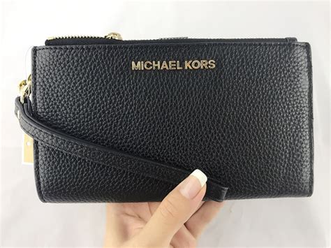 michael kors double zipper wallet|Michael michael kors double zip wristlet .